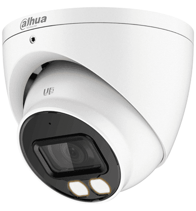 DAHUA HAC-HDW1809T-A-LED - Camara Domo Eyeball 4k Full Color/ 8 Megapixeles/ Lente de 2.8 mm/ 106 Grados de Apertura/ Microfono Integrado/ 40 Metros de Iluminación/ Imagen a Color 24/7/ Super Adapt/ WDR de 120 dB/ - vista 2