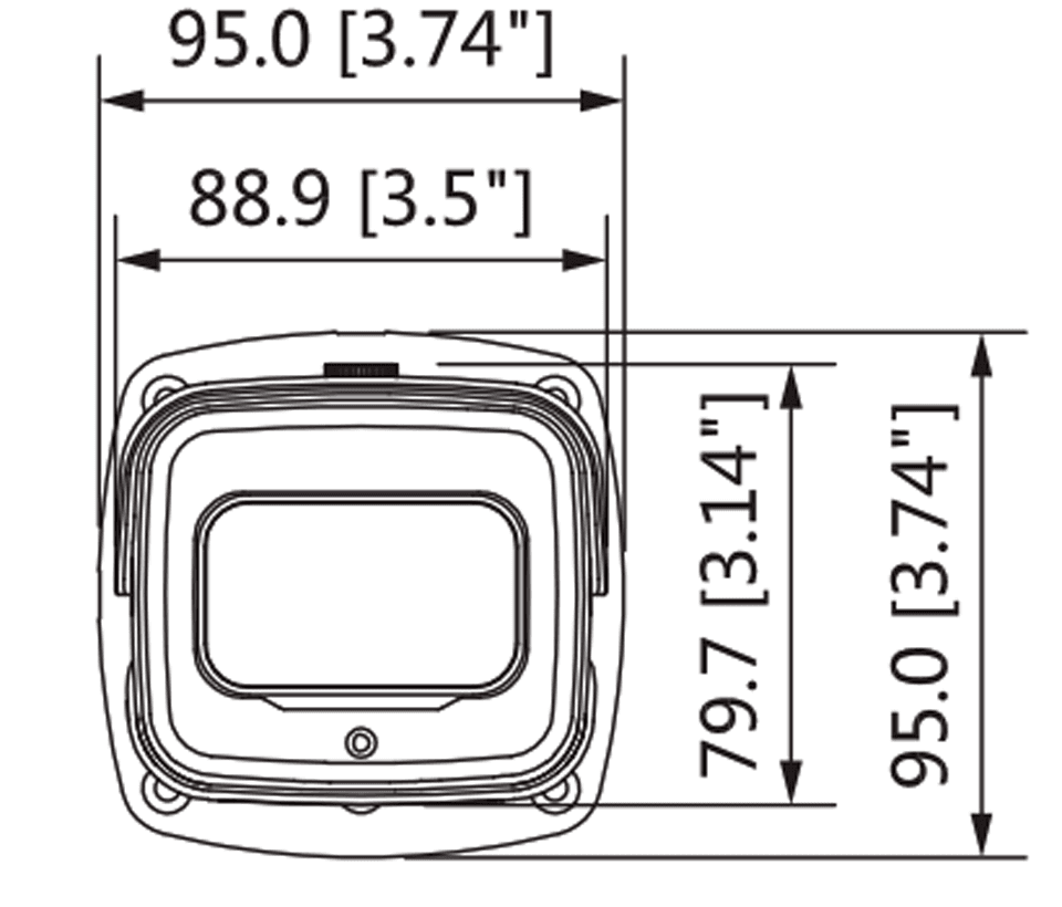 DAHUA IPCHFW5431EZE - Cámara IP bullet 4 Mp / H265+ / WDR Real 120 dB / Lente motorizado 2.7 mm a 13.5 mm / IVS / Ir 50 Mts / IP67 / IK10 / PoE / ePoE - vista 3
