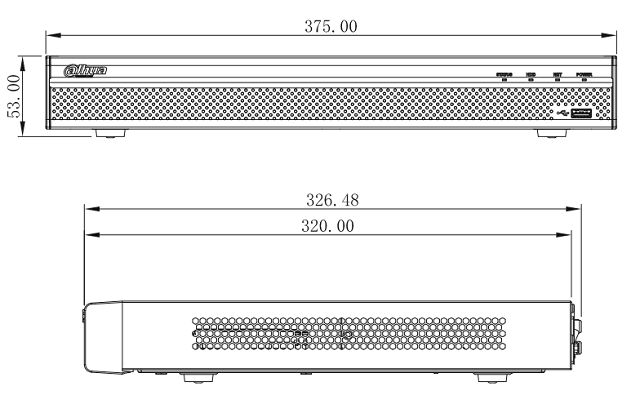 DAHUA NVR5208-8P-4KS2E - NVR 8 Canales IP 4K / H265+ / Rendimiento 320  Mbps / 8 Puertos tecnologia E PoE hasta 800M /  PoE / ANPR /  HDMI / PoS / 2 SATA / P2P / DEWARPING - vista 2