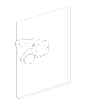 DAHUA HAC-HDW1801TQN-A - Camara Domo 4k/ 8 Megapixeles con Microfono Integrado/ Lente de 2.8mm/ 106 Grados de Apertura/ IR de 40 Metros/  Super Adapt/ Instalación Rapida/ WDR Real de 120 dB/ IP67/ Soporta: CVI/CVBS/AHD/TVI/ - vista 2