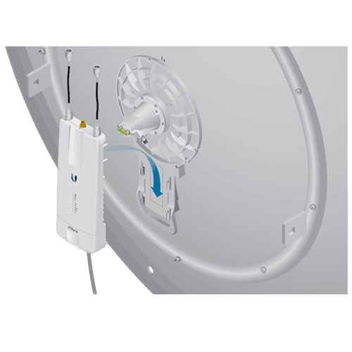 UBIQUITI AF-5G30-S45 - Antena direccional AirFiber X para radio conectorizado de 5GHz con ganancia de 30 dBi, MIMO. Compatible con AF5X y AF5XHD - vista 5