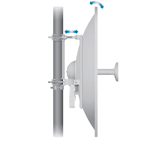 UBIQUITI AF-5G30-S45 - Antena direccional AirFiber X para radio conectorizado de 5GHz con ganancia de 30 dBi, MIMO. Compatible con AF5X y AF5XHD - vista 6