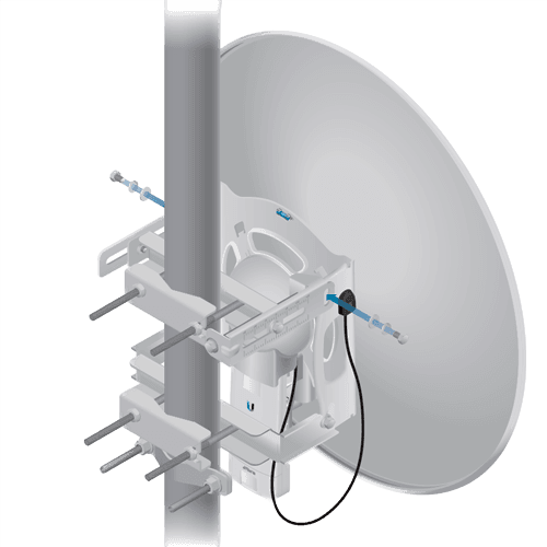 UBIQUITI AF-5G30-S45 - Antena direccional AirFiber X para radio conectorizado de 5GHz con ganancia de 30 dBi, MIMO. Compatible con AF5X y AF5XHD - vista 7