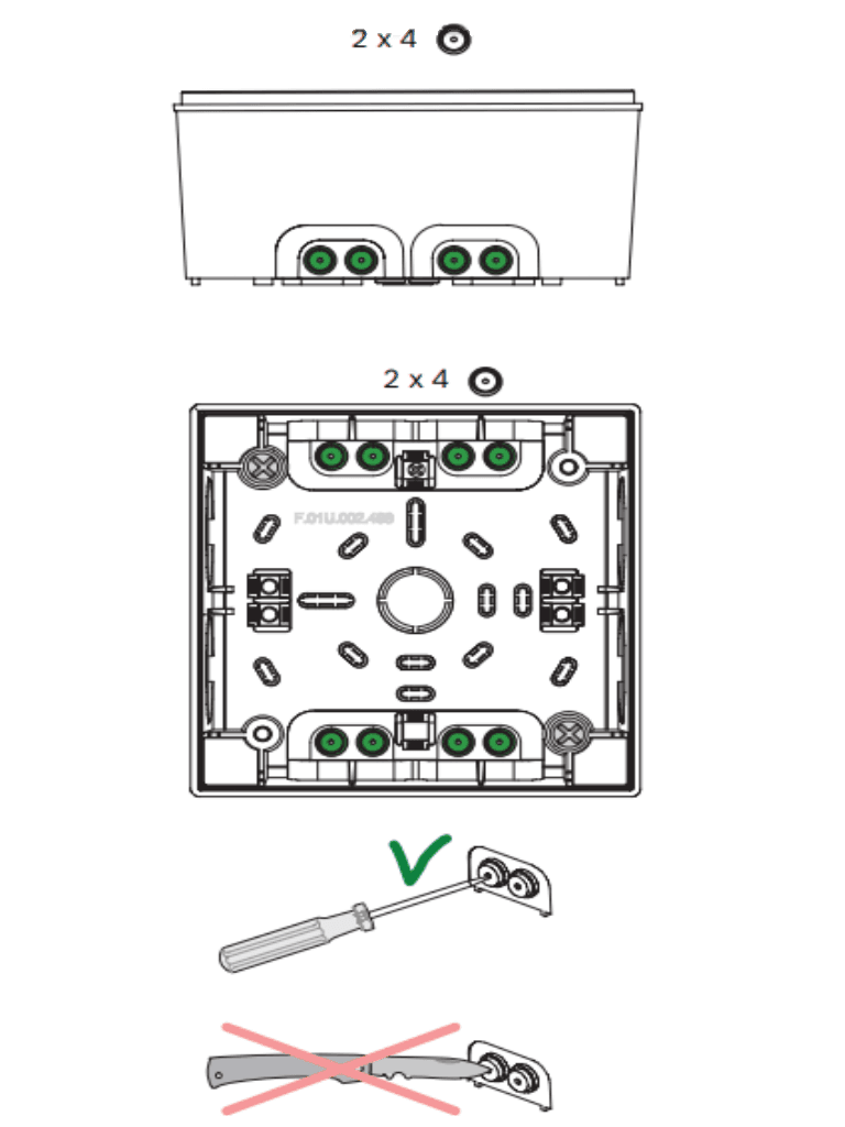 BOSCH F_FLMIFB126S - Carcasa para montaje en superficie - vista 6