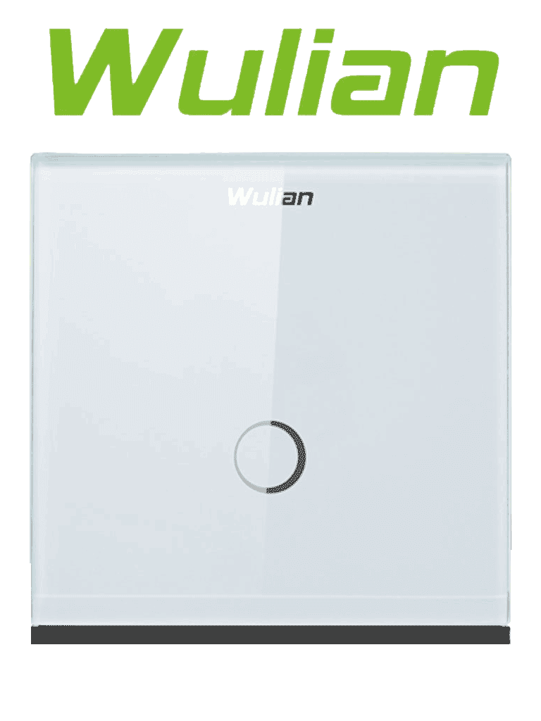 WULIAN SWITCHT1L - Apagador Inteligente / Touch, Conexión L / 1 Botón / 10 Amp /  Zigbee / Carga mínima 15 watts - WULIAN - Control de Iluminación - WLN481021