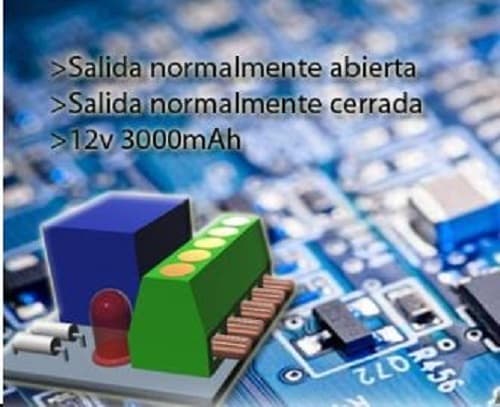 YLI PCB502 - Modulo de relevador externo / Para control de acceso / Conexiones NO /  NC /  COM a 12 VDC/ - vista 4