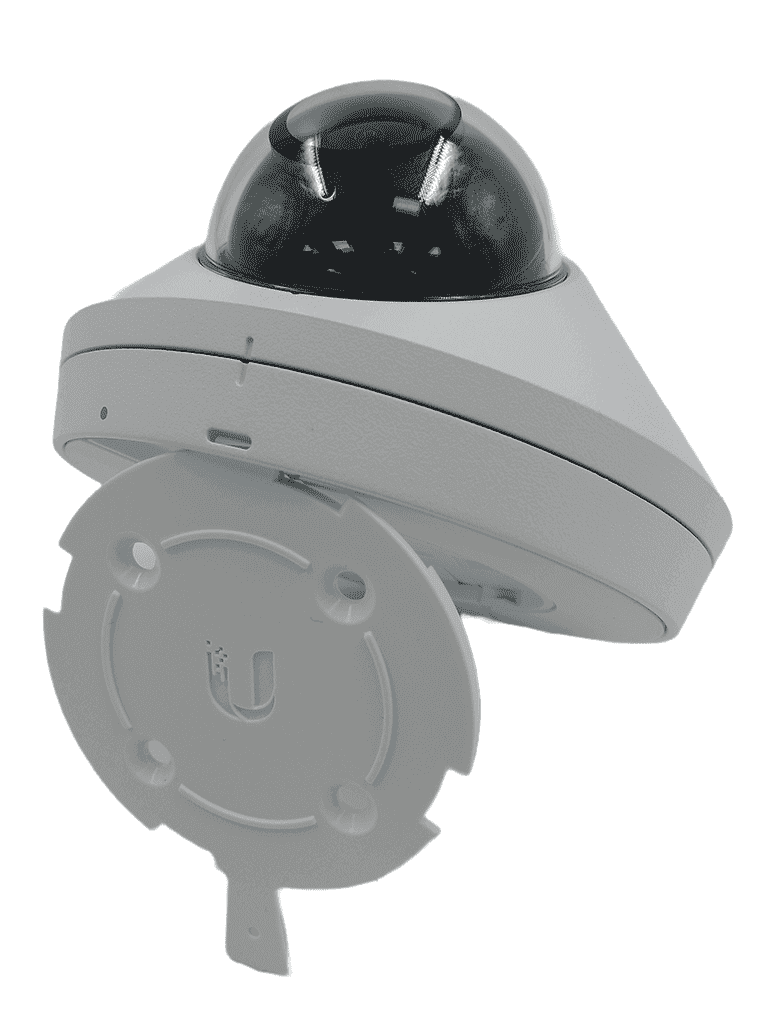 UBIQUITI UVC-G4-DOME - Cámara IP domo 4 MP, Lente Fijo, PoE, Iluminadores IR 9 Mts, Micrófono y Bocina integrados, Deteccion de eventos IA, Administrable a través de UniFi Protect. - vista 3
