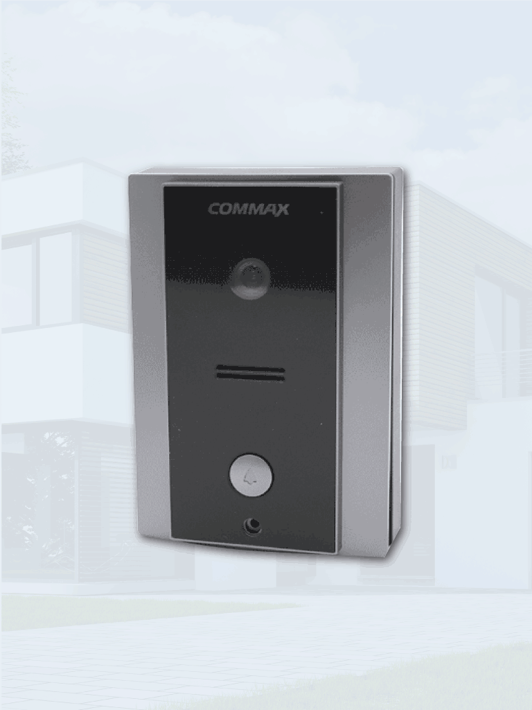COMMAX CDV43K2DRC4LN - Kit de videoportero Commax a color con monitor de 4.3 pulgadas y auricular, frente de calle, comunicación con audio y video, función de apertura de puerta no requiere configuración - vista 4
