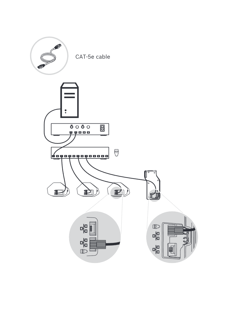 BOSCH M_DCNMDE - Dispositivo de debate con pantalla táctil 4.3" /  Lector NFC - vista 4