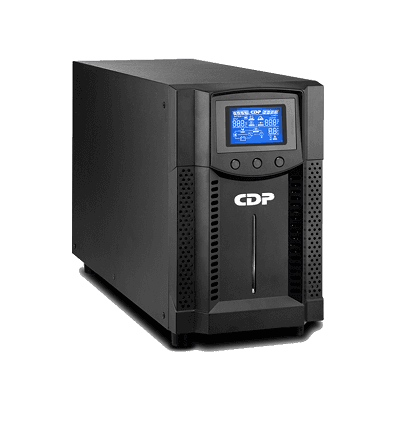 CDP UPO11-1 - UPS / 1000VA / 900W / torre / 4 Terminales de salida / Pantalla LCD / Baterias 12V a 9AH X 2 / Voltaje de entrada 120VCA - vista 3