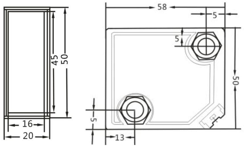ZKTECO DRA3500 - Fotocelda para Control de Acceso Vehicular / Emisor y Transmisor en un mismo lado / Cobertura de 3.5 metros lineales - vista 3