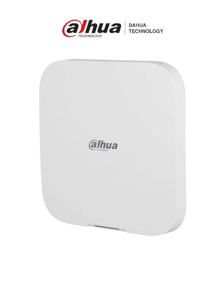 DAHUA ARC3800H-W2 - Panel de alarma inalámbrico HUB 2.0, Comunicación: WiFi y ethernet, 150 dispositivos, Soporta 8 cámaras IP, Batería de respaldo, Buzzer, LED indicador, App DMSS, Frecuencia 433 MHz, Tecnología: AirShield
