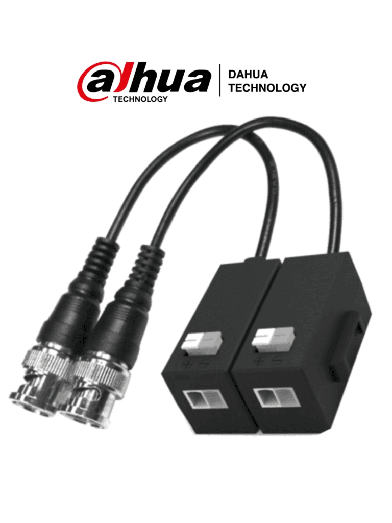 DAHUA PFM800-E - Transceptores pasivos HDCVI. Transmiten video 1080p hasta 250m o 720p hasta 400m. Compatibles con AHD, TVI y CVBS. Ideales para sistemas de vigilancia que requieren alta calidad y versatilidad en largas distancias.