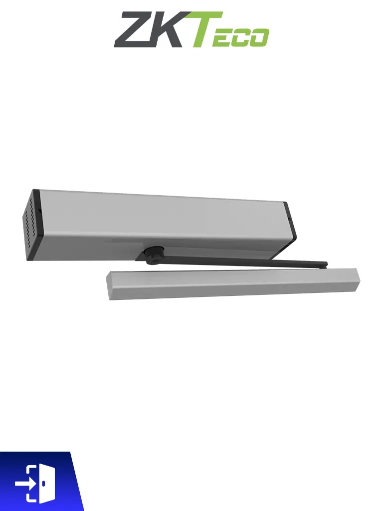 ZKTECO ZK-SHD190-T2 – Automatizador Superior para Puerta Abatible hasta 135 kg, Apertura Inteligente, Velocidad Ajustable y 1 Millón de Ciclos
